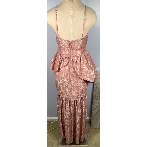 For Love And Lemons Pink Sequin Maxi Dress - Picture 9 of 11